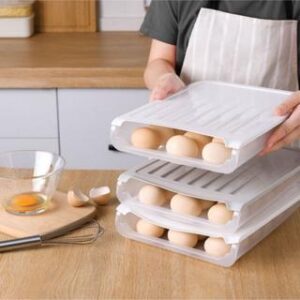 Easy Egg Storage Dispenser Box