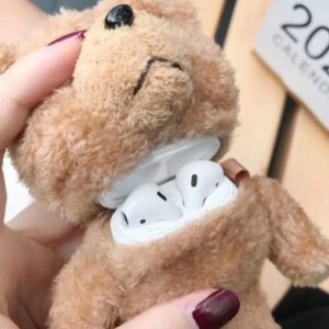 Cartoon Teddy Bear Airpod Case Cover