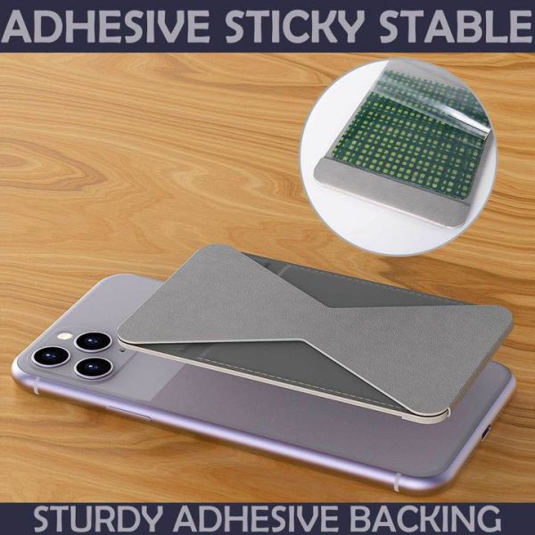 Magnetic Sticky Foldable Phone Card Holder - Image 3