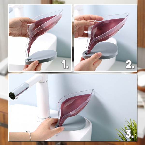 Leafology Decorative Drainage Soap Holder - Image 3