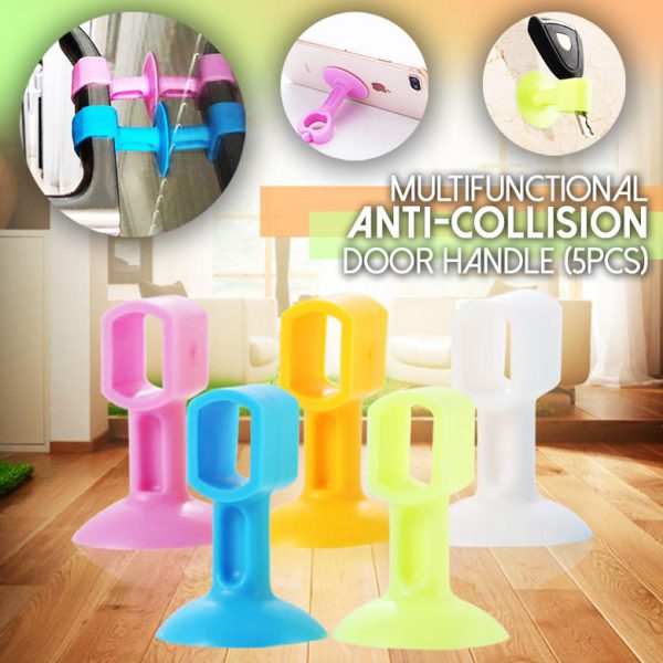 Multifunctional Anti-collision Door Handle (5pcs)