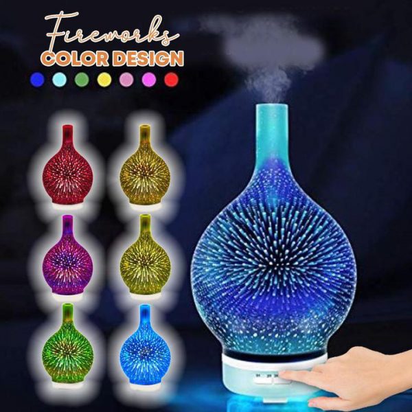 Firework Glass Atmospheric Diffuser