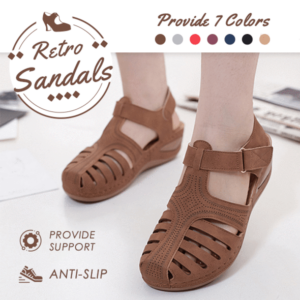 Retro Non-Slip Women Sandals