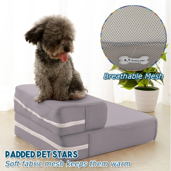 Rampava Pet Bedside Stairs And Couch - Image 4