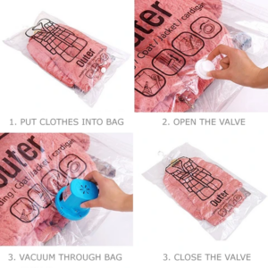 Jumbo Hanging Coat Vacuum Bag