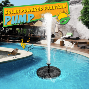 Solar Powered Fountain Pump