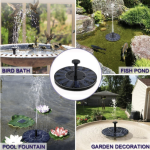 Solar Powered Fountain Pump