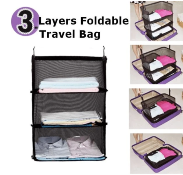 3-Layers Foldable Travel Bag