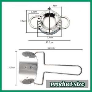 Stainless Cut and Mold Dumpling Maker