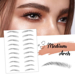 4D Hair-like Authentic Eyebrows (10 pairs)