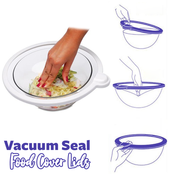 Vacuum Seal Food Cover Lids Set