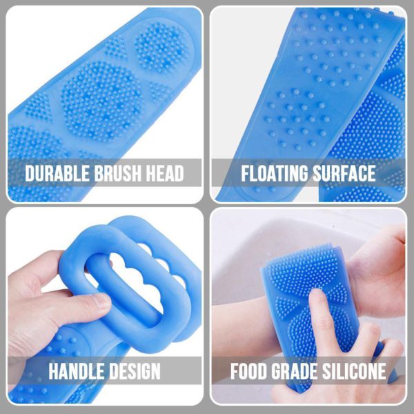 Cozy Silicone Bath Massage Strap - Image 2