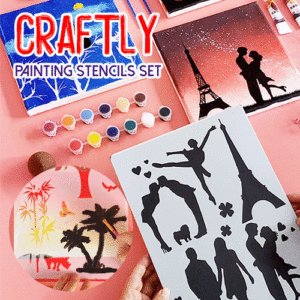 Craftly Painting Stencils Set