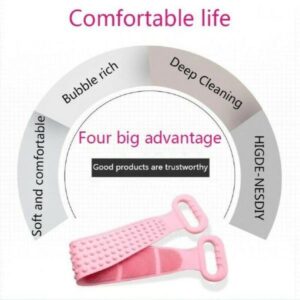 Silicone Double-Sided Back Scrubber