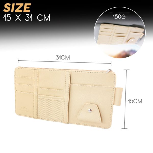 All-In-One Car Sun Visor Organizer - Image 3