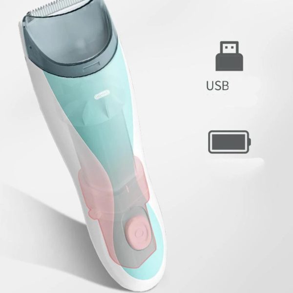 USB Rechargeable Waterproof Children Hair Trimmer - Image 3