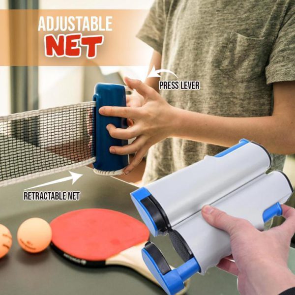 Anywhere Retractable Table Tennis Set - Image 5