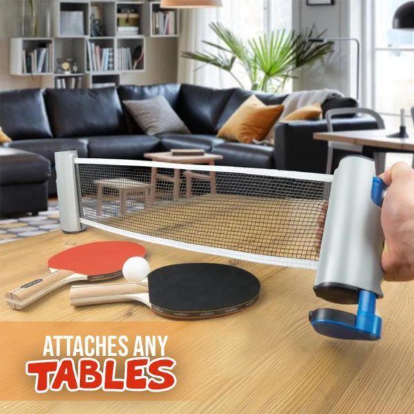 Anywhere Retractable Table Tennis Set