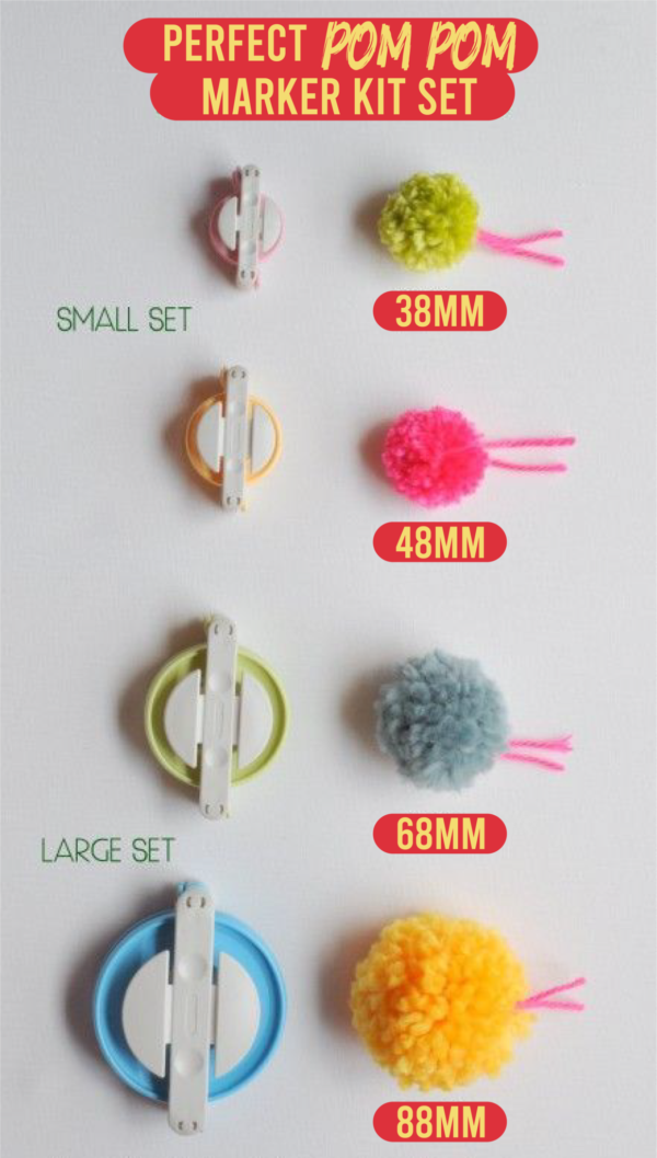 Perfect Pom Pom Marker Kit Set