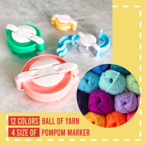 Perfect Pom Pom Marker Kit Set