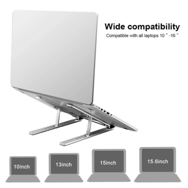 Ergonomic Adjustable Foldable Laptop Stand - Image 3