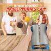 Anywhere Retractable Table Tennis Set