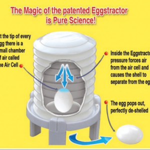 Three Steps Egg Shell Remove Tool