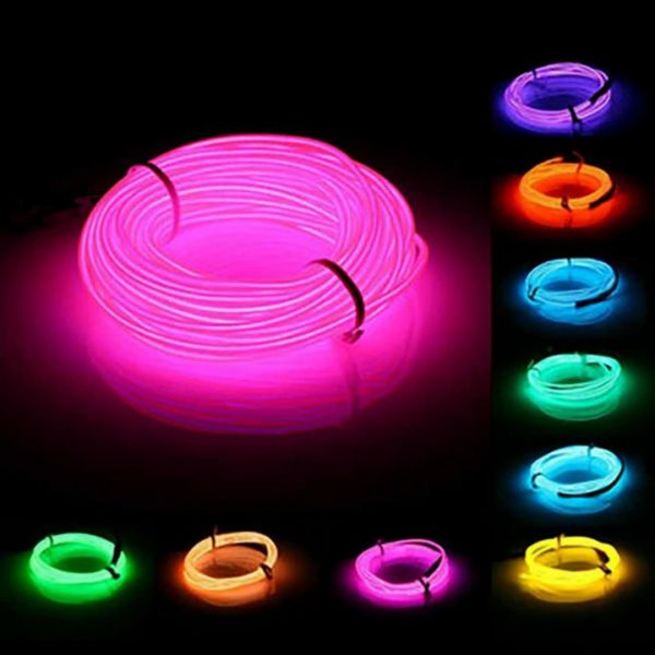 Flash-Install Neon Car Decor Stripe