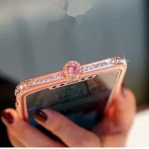 2020 Newest Crystal bling Anti-fall Border Case for iPhone