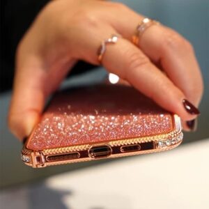 2020 Newest Crystal bling Anti-fall Border Case for iPhone