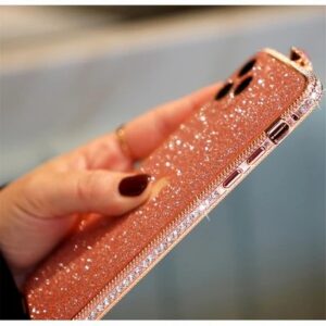 2020 Newest Crystal bling Anti-fall Border Case for iPhone