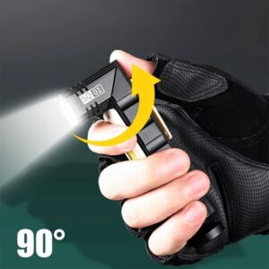 Multifunctional 360-degree Magnet Anti-fall Flashlight