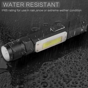 Multifunctional 360-degree Magnet Anti-fall Flashlight