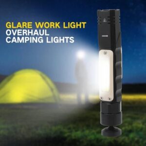 Multifunctional 360-degree Magnet Anti-fall Flashlight