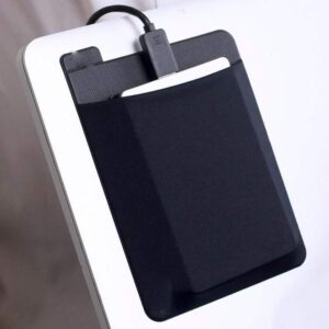 Adhesive Laptop Back Storage Bag