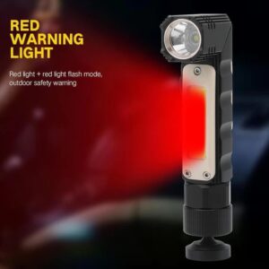 Multifunctional 360-degree Magnet Anti-fall Flashlight