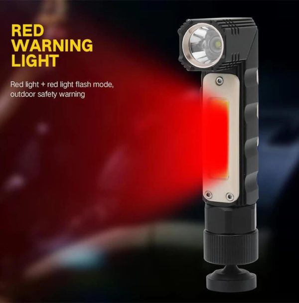 Multifunctional 360-degree Magnet Anti-fall Flashlight