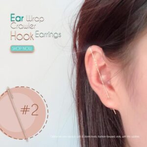 (50% OFF)Ear Wrap Crawler Hook Earrings