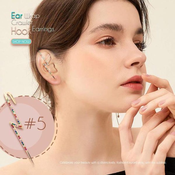 (50% OFF)Ear Wrap Crawler Hook Earrings