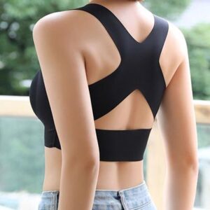 Seamless Front Buckle Support Bra