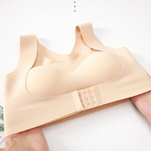 Seamless Front Buckle Support Bra