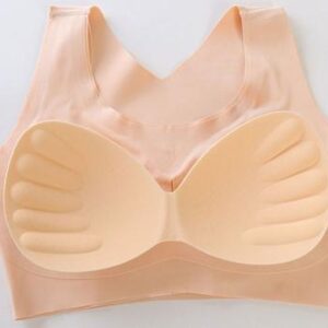 Seamless Front Buckle Support Bra