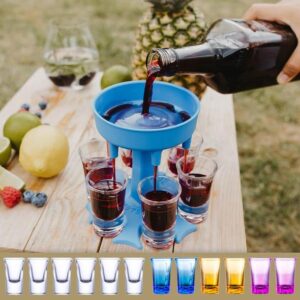 ShotBuddy™ 6 Shot Glass Dispenser and Holder