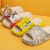 Basix "Eyes" Non-Slip Home Slippers