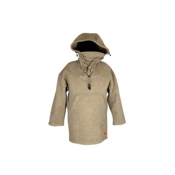 Men's Wool Anorak Outdoor Jacket