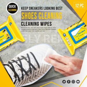 Shoes Cleaning Wipes (12Pcs/Pack)