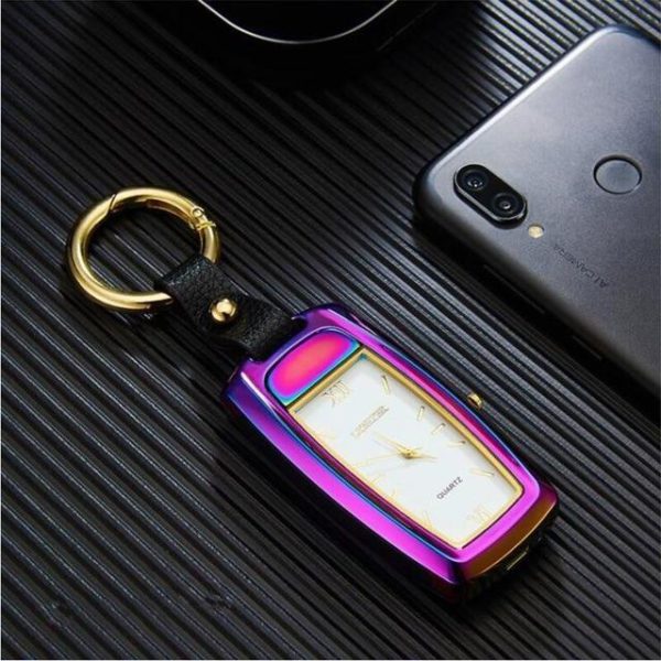 Car Logo Multifunction Keychain With Watch