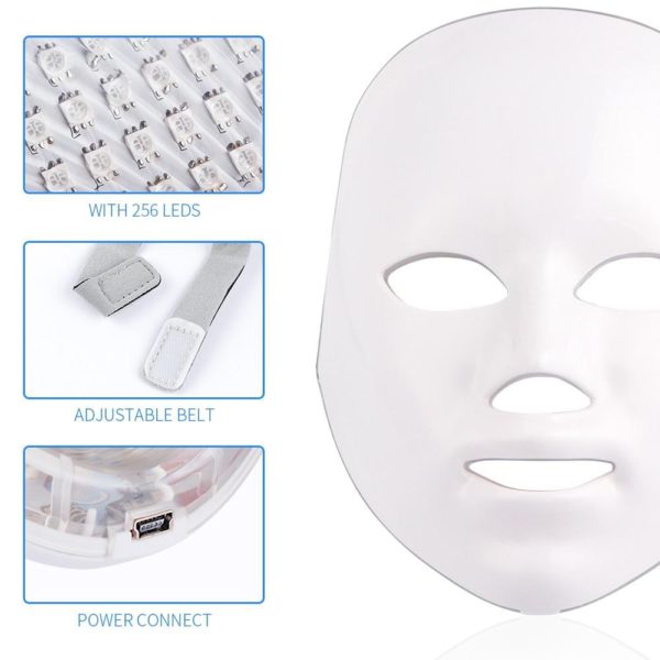 Kabuki LED Light Mask For Luxury Spa Treatment