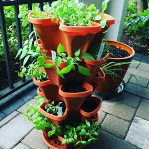 (🌼Plant Festival Special 50% OFF)-Stand Stacking Planters Strawberry Planting Pots