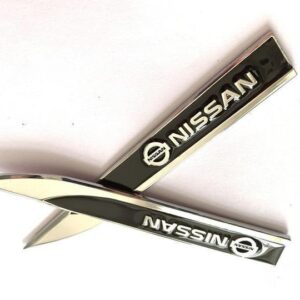 Leaf Metal Car Sticker（2PCS）